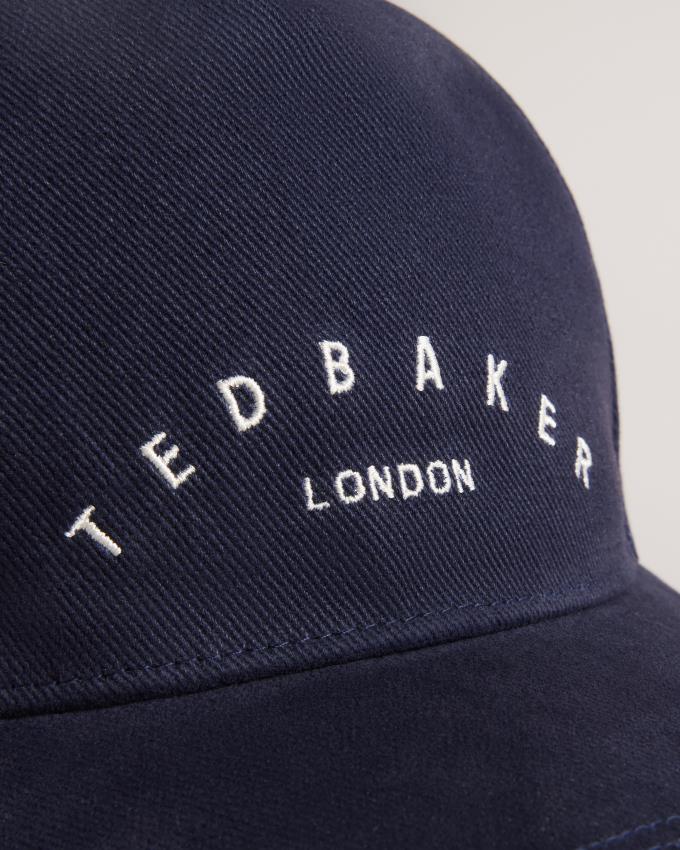 Casquette Ted Baker Branded Bleu Marine Homme | ESC-49041344